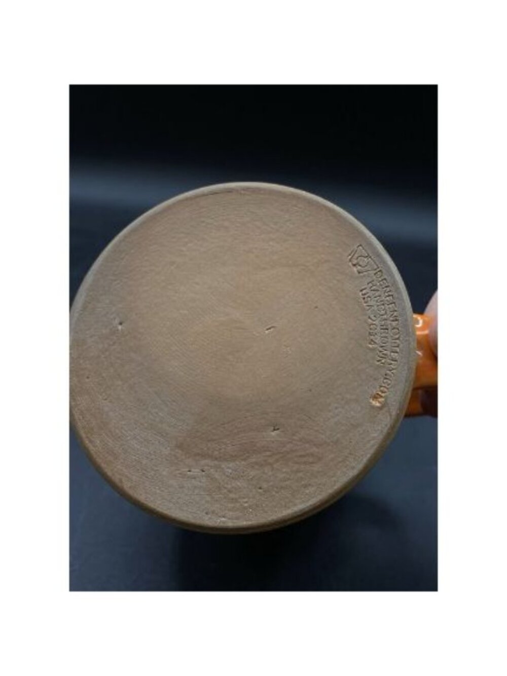 LA California Occidental College Orange Deneen Coffee Mug Pottery 2014 - Picture 4 of 10